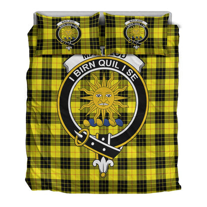 MacLeod of Lewis Modern Tartan Crest Bedding Set