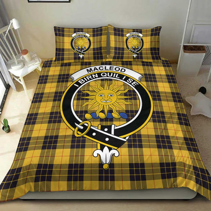 MacLeod of Lewis Ancient Tartan Crest Bedding Set