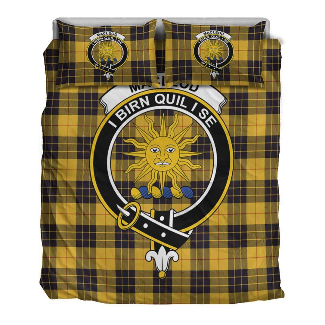 MacLeod of Lewis Ancient Tartan Crest Bedding Set