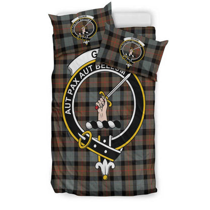 Gunn Weathered Tartan Crest Bedding Set