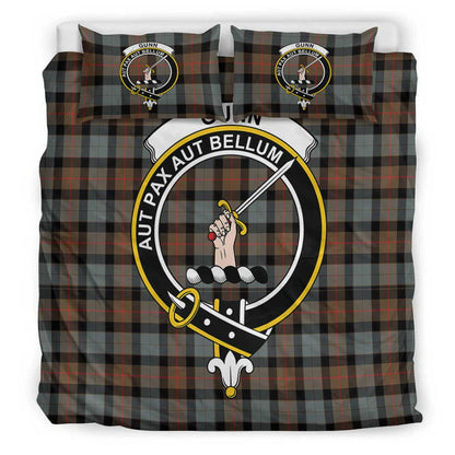 Gunn Weathered Tartan Crest Bedding Set