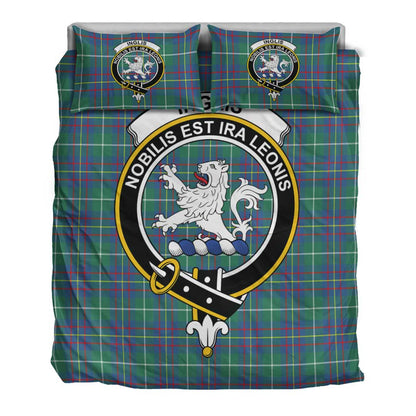 Inglis Ancient Tartan Crest Bedding Set