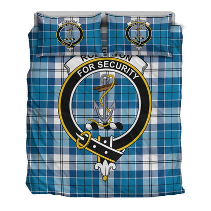 Roberton Tartan Crest Bedding Set