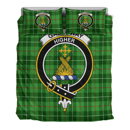 Galloway District Tartan Crest Bedding Set