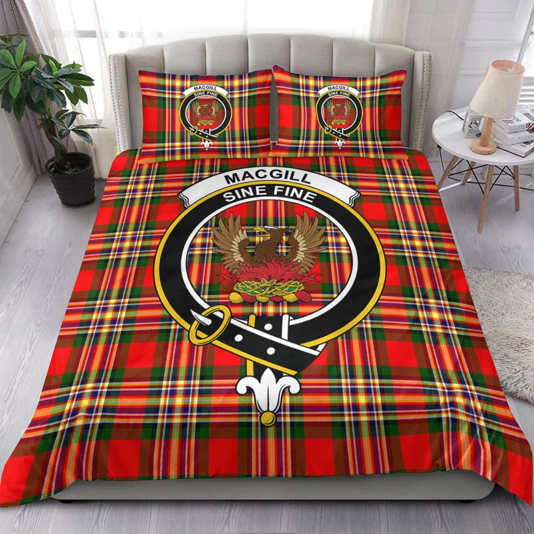 MacGill Modern Tartan Crest Bedding Set