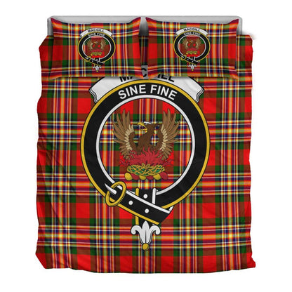 MacGill Modern Tartan Crest Bedding Set