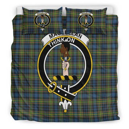 MacLellan Ancient Tartan Crest Bedding Set