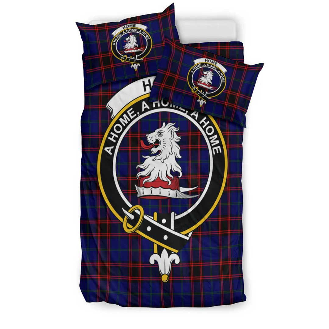 Home Modern Tartan Crest Bedding Set