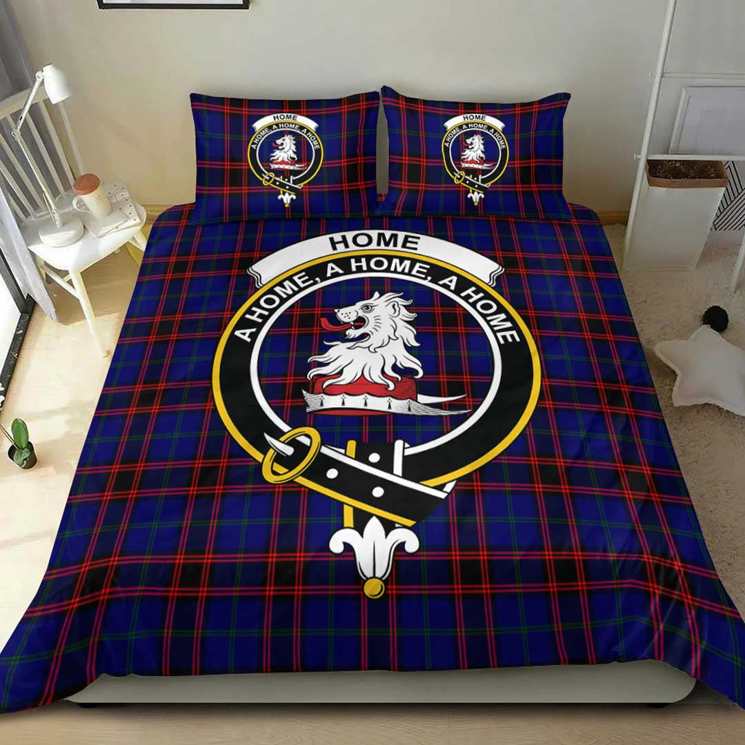 Home Modern Tartan Crest Bedding Set