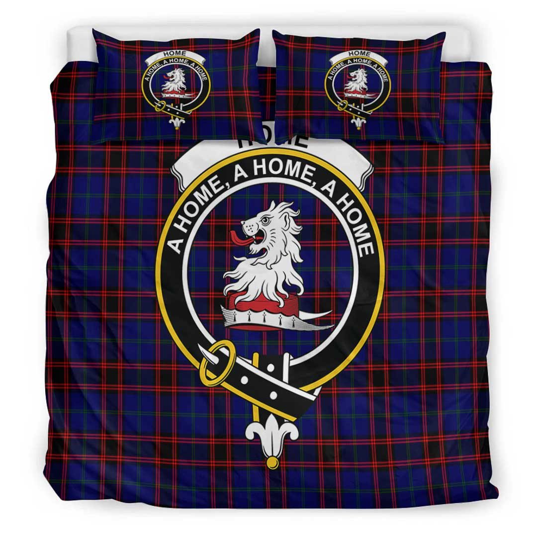 Home Modern Tartan Crest Bedding Set