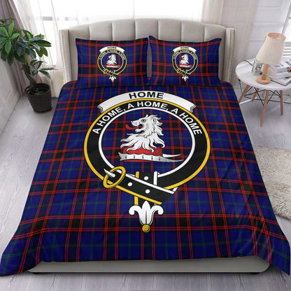 Home Modern Tartan Crest Bedding Set