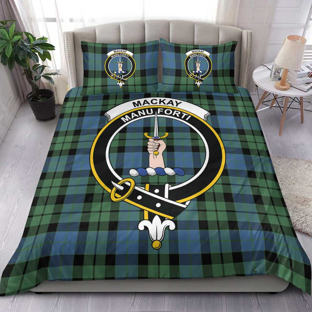 MacKay Ancient Tartan Crest Bedding Set