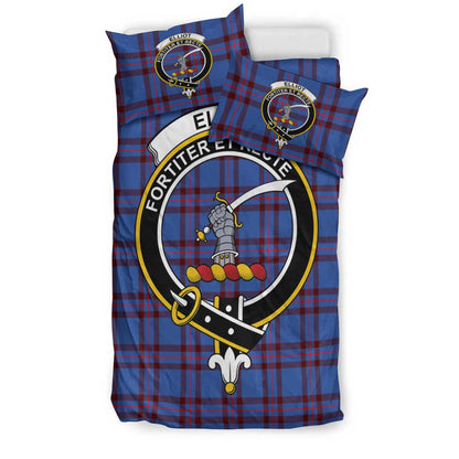 Elliot Modern Tartan Crest Bedding Set