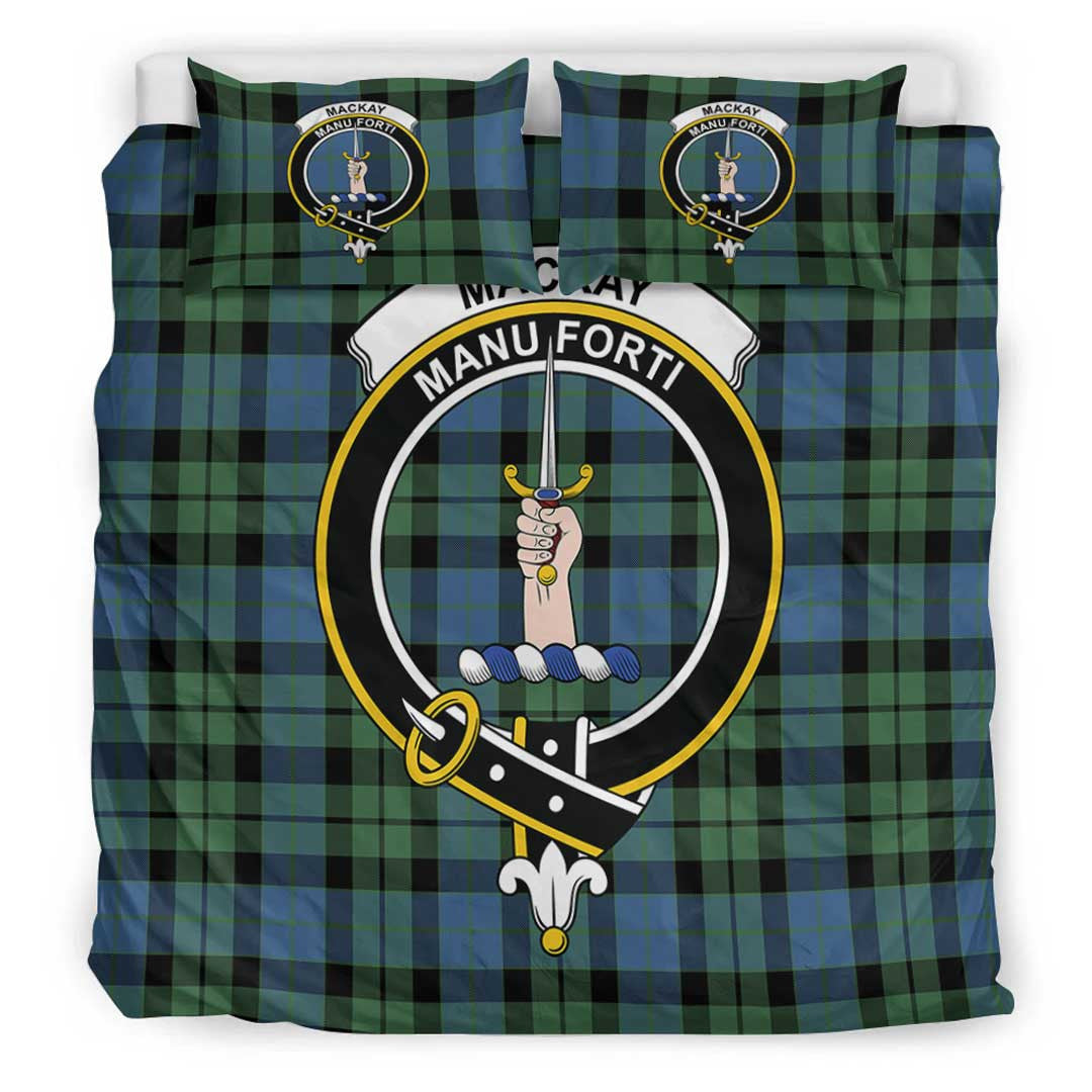 MacKay Ancient Tartan Crest Bedding Set