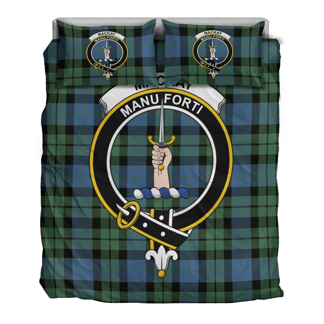 MacKay Ancient Tartan Crest Bedding Set