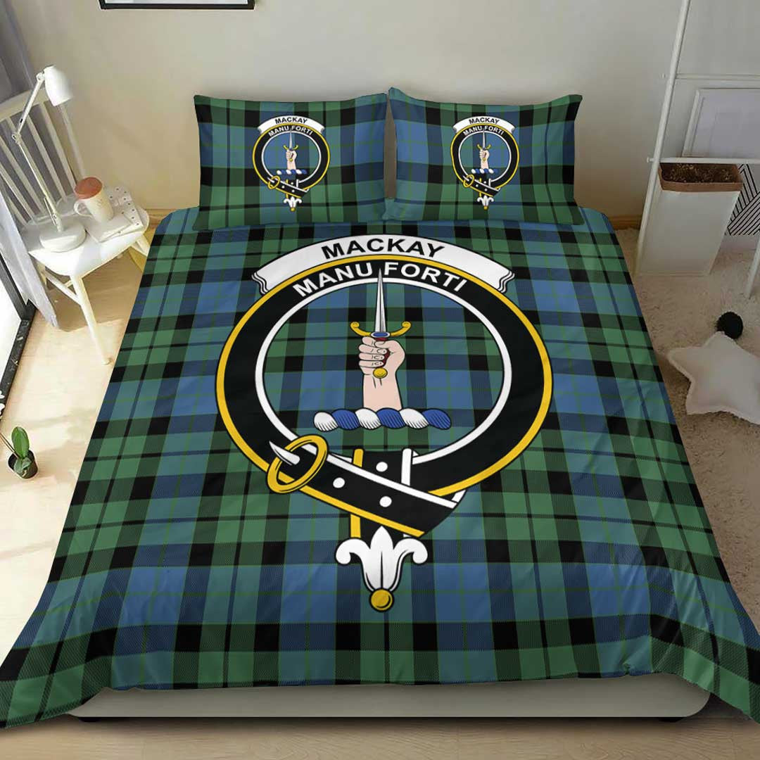 MacKay Ancient Tartan Crest Bedding Set