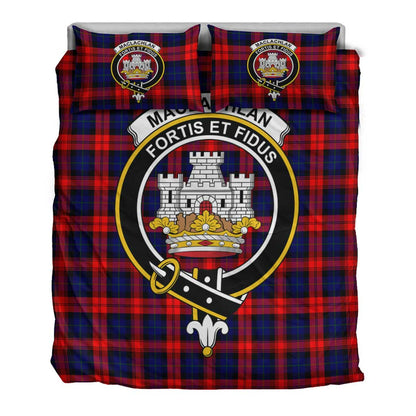 MacLachlan Modern Tartan Crest Bedding Set