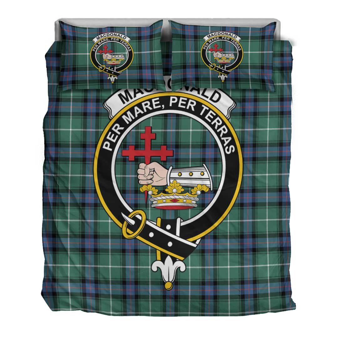 MacDonald of the Isles Hunting Ancient Tartan Crest Bedding Set