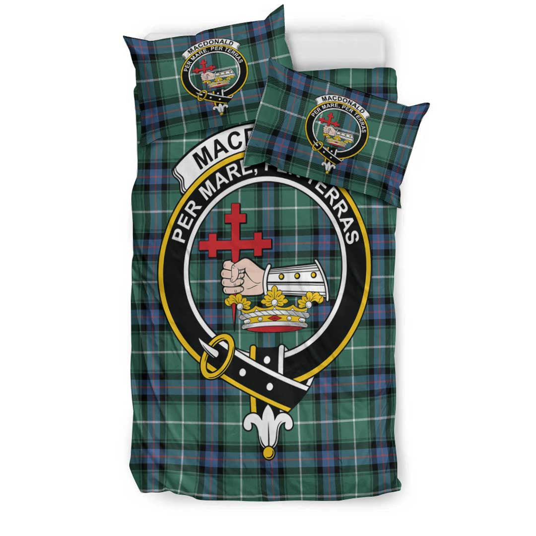 MacDonald of the Isles Hunting Ancient Tartan Crest Bedding Set