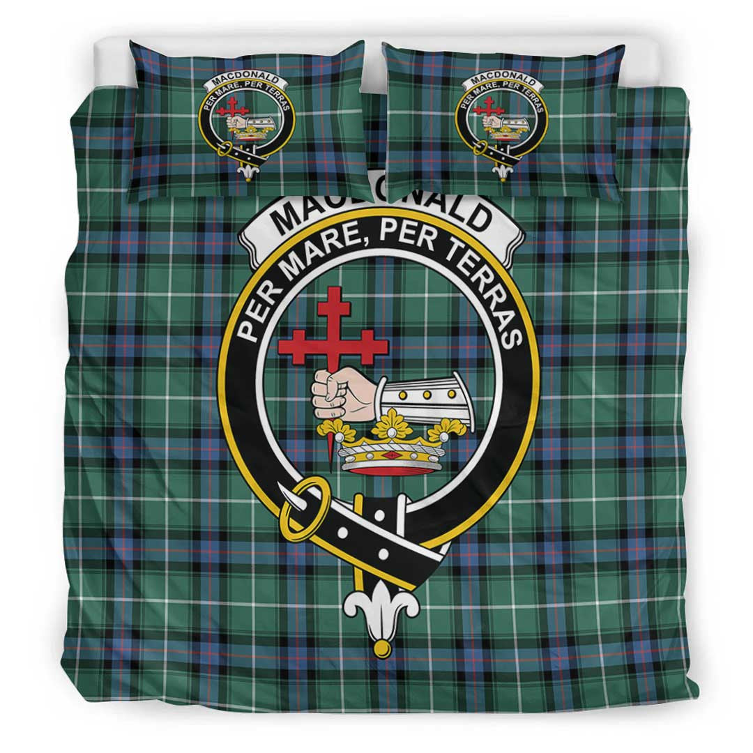 MacDonald of the Isles Hunting Ancient Tartan Crest Bedding Set