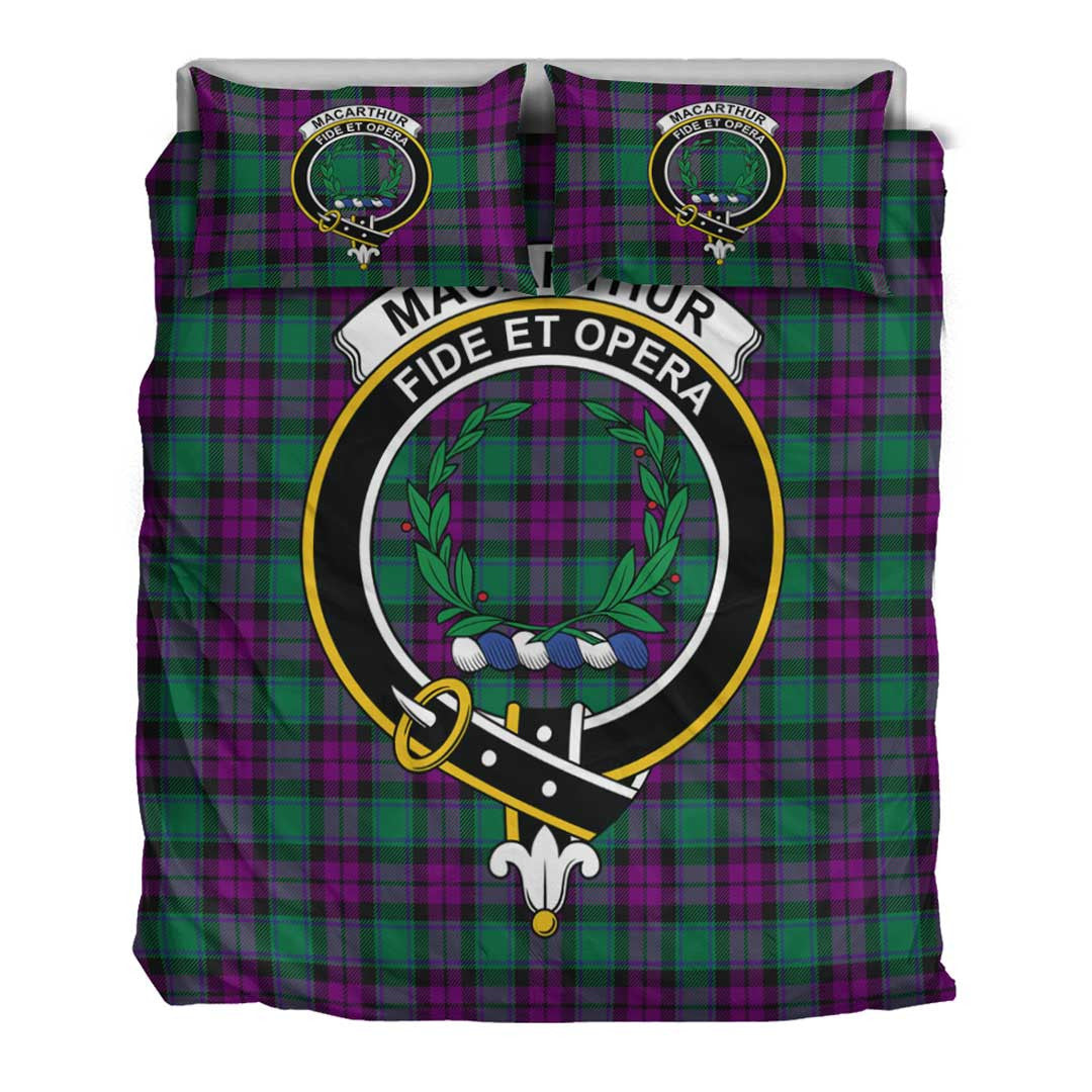 MacArthur ��� Milton Tartan Crest Bedding Set