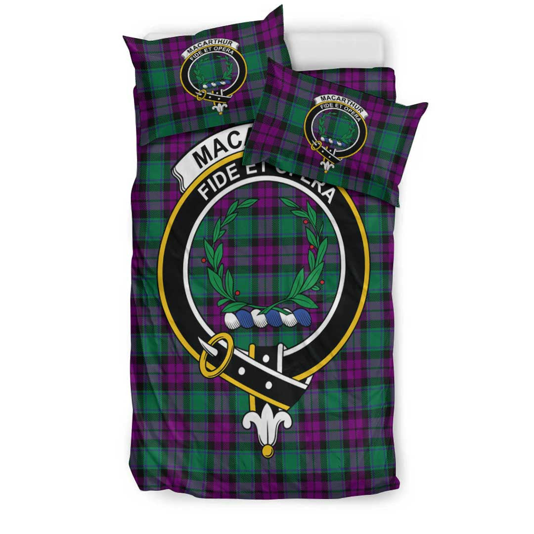 MacArthur ��� Milton Tartan Crest Bedding Set