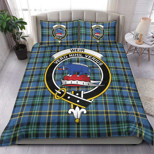 Weir Ancient Tartan Crest Bedding Set