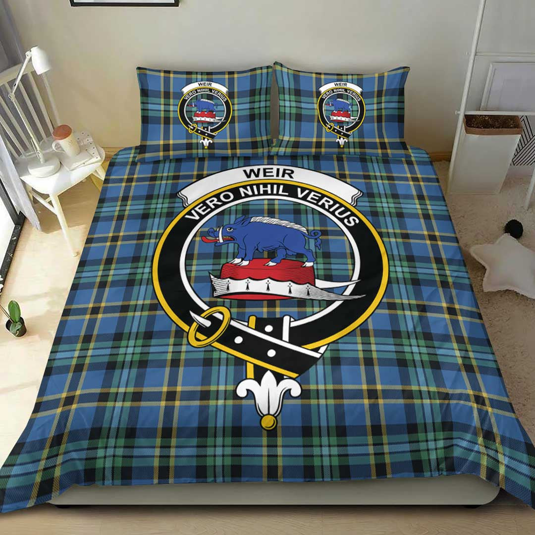 Weir Ancient Tartan Crest Bedding Set