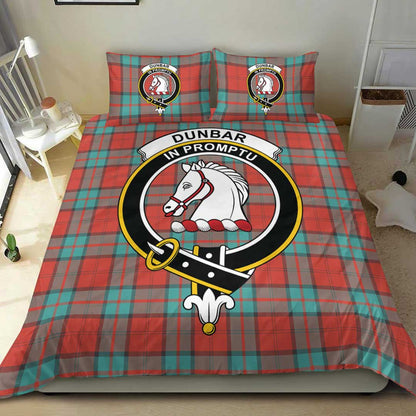 Dunbar Ancient Tartan Crest Bedding Set