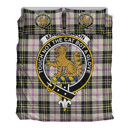 MacPherson Dress Ancient Tartan Crest Bedding Set