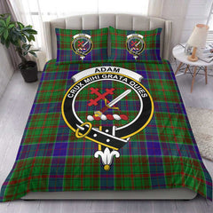 Adam Tartan Crest Bedding Set