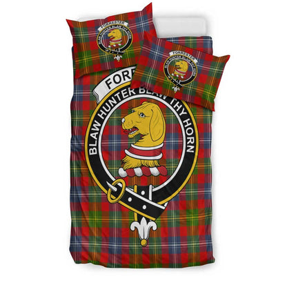 Forrester Tartan Crest Bedding Set