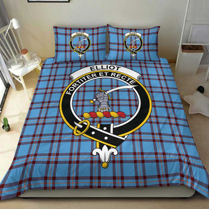 Elliot Ancient Tartan Crest Bedding Set