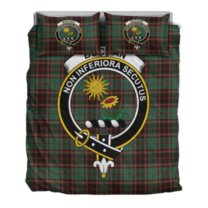 Buchan Ancient Tartan Crest Bedding Set