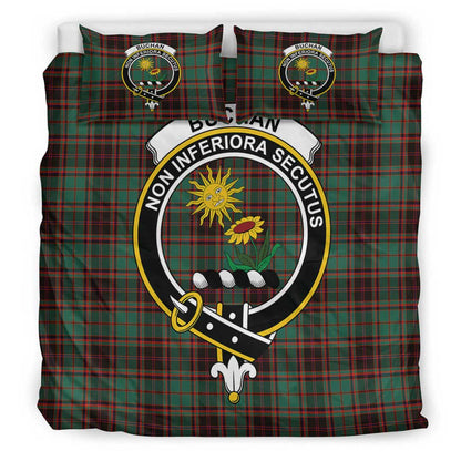 Buchan Ancient Tartan Crest Bedding Set