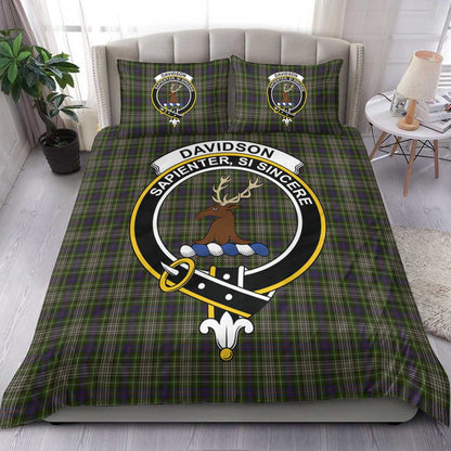 Davidson Tulloch Dress Tartan Crest Bedding Set