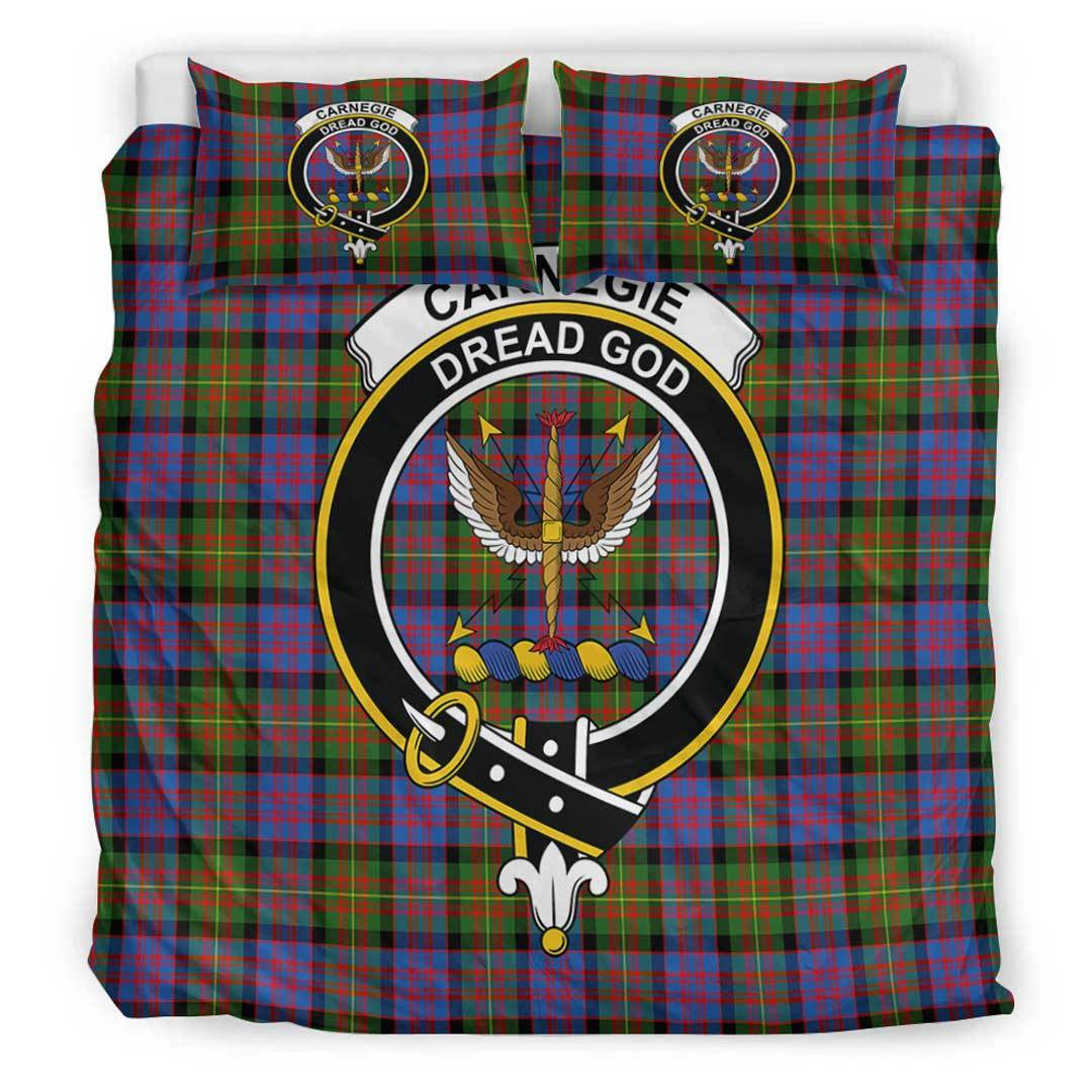 Carnegie Ancient Tartan Crest Bedding Set