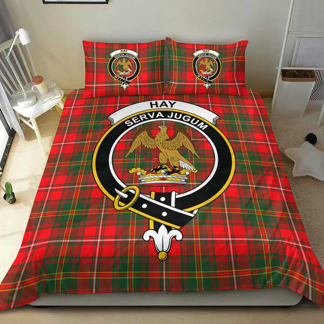 Hay Modern Tartan Crest Bedding Set