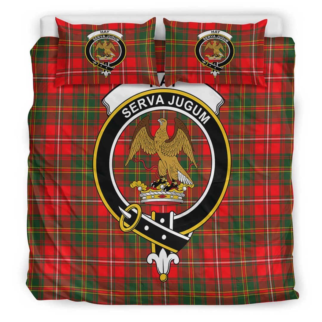 Hay Modern Tartan Crest Bedding Set