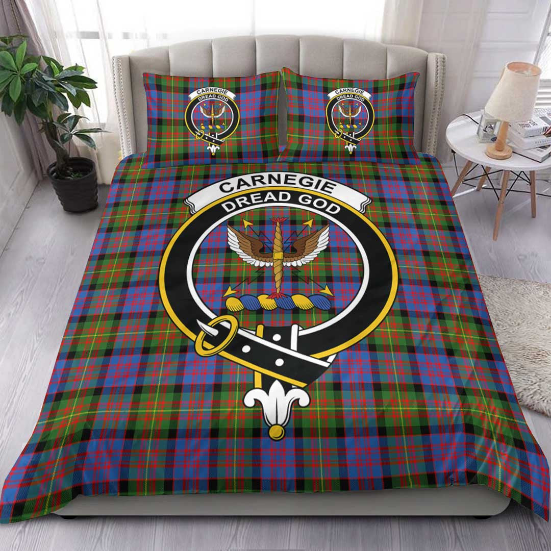 Carnegie Ancient Tartan Crest Bedding Set