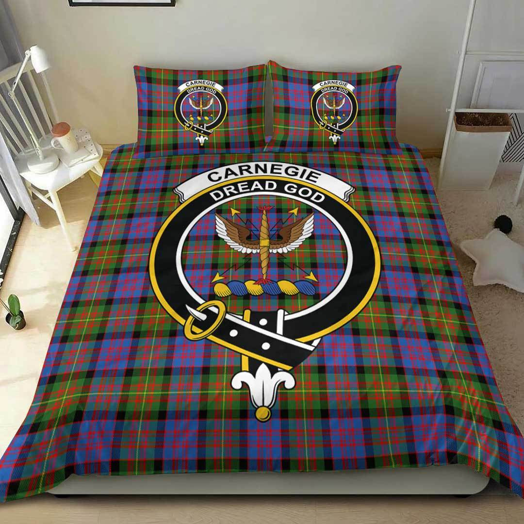 Carnegie Ancient Tartan Crest Bedding Set