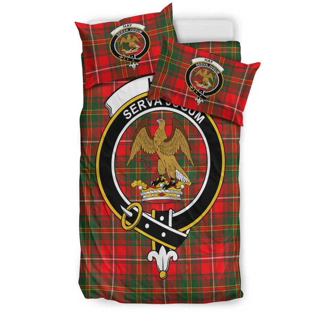 Hay Modern Tartan Crest Bedding Set