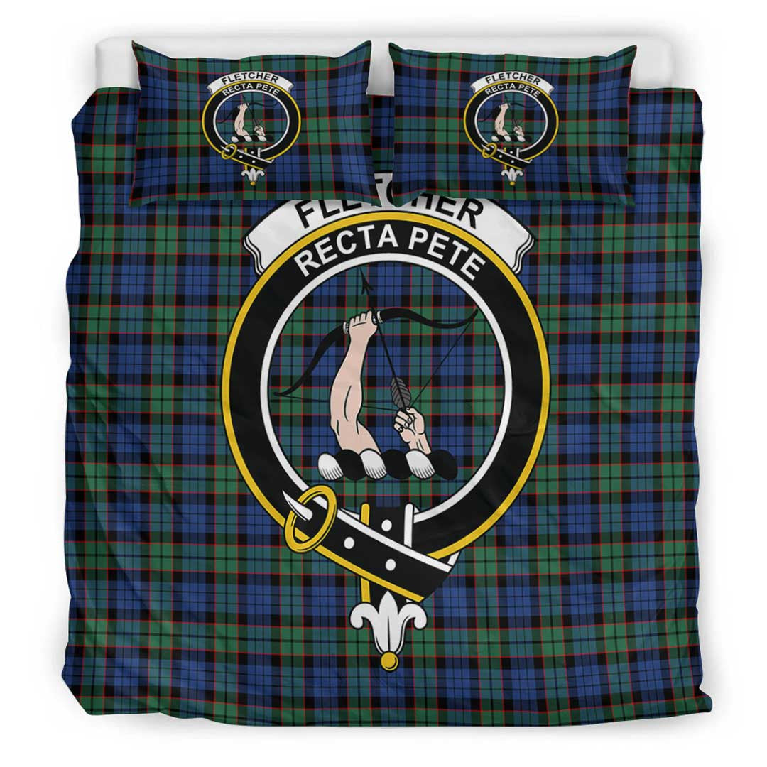 Fletcher Ancient Tartan Crest Bedding Set