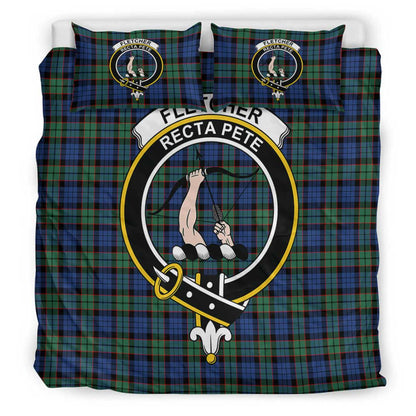 Fletcher Ancient Tartan Crest Bedding Set