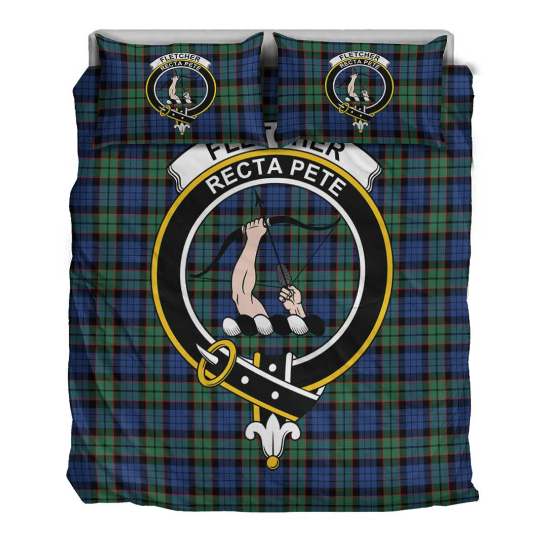 Fletcher Ancient Tartan Crest Bedding Set