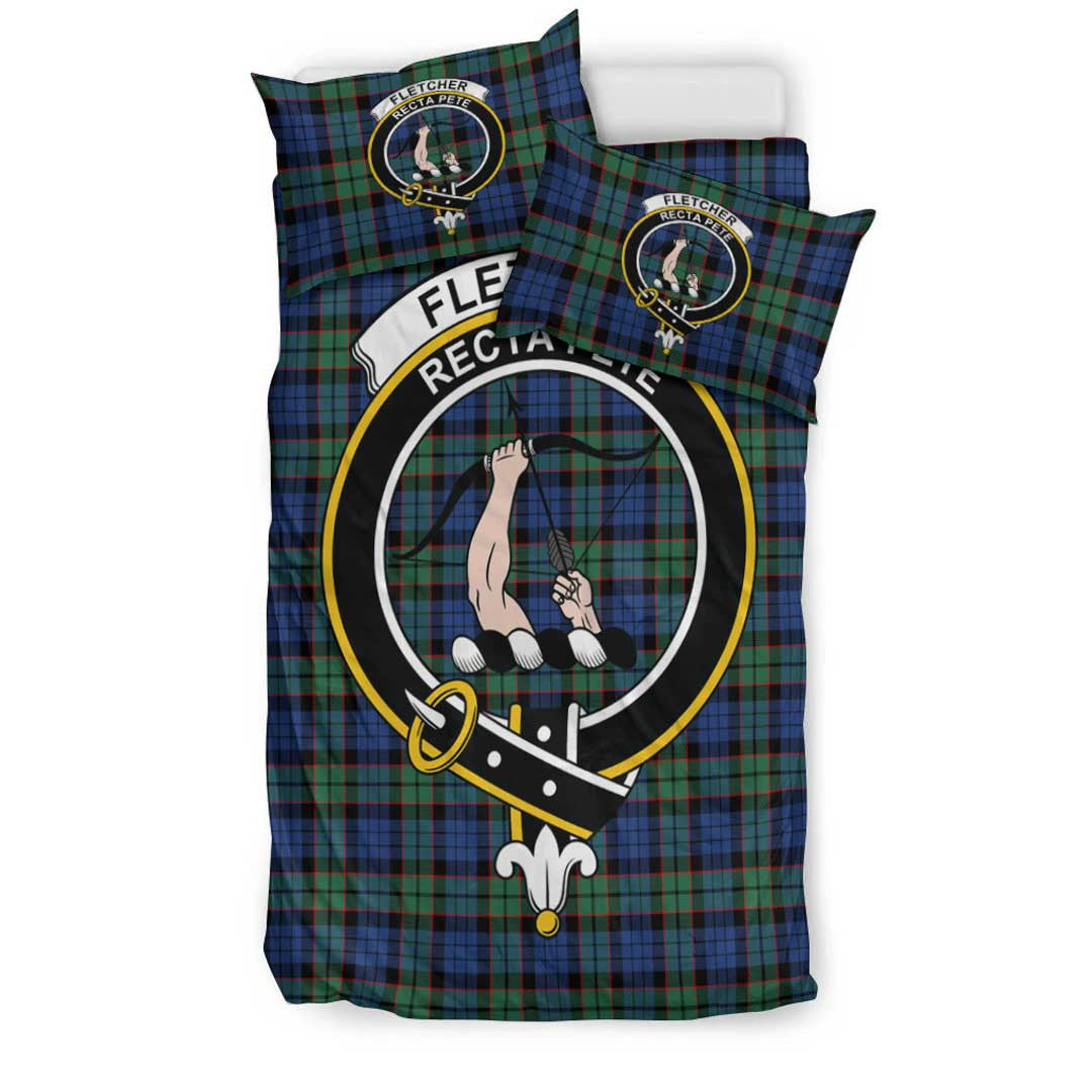 Fletcher Ancient Tartan Crest Bedding Set