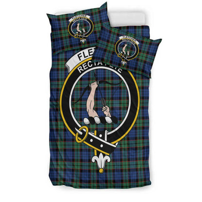 Fletcher Ancient Tartan Crest Bedding Set