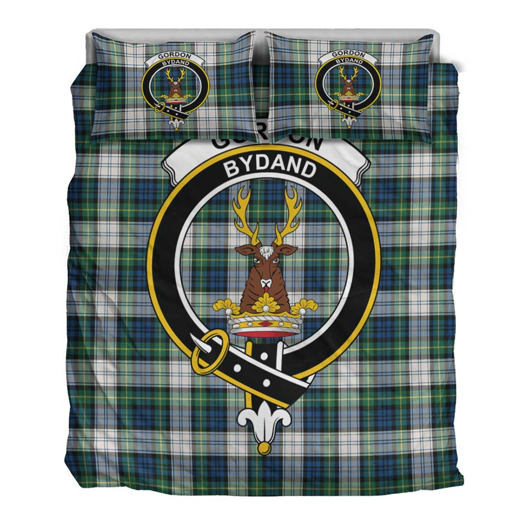 Gordon Dress Ancient Tartan Crest Bedding Set