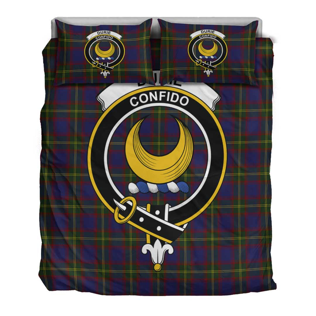 Durie Tartan Crest Bedding Set