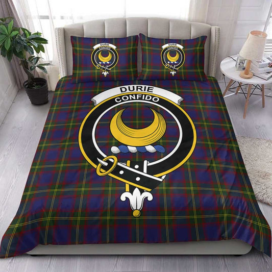 Durie Tartan Crest Bedding Set